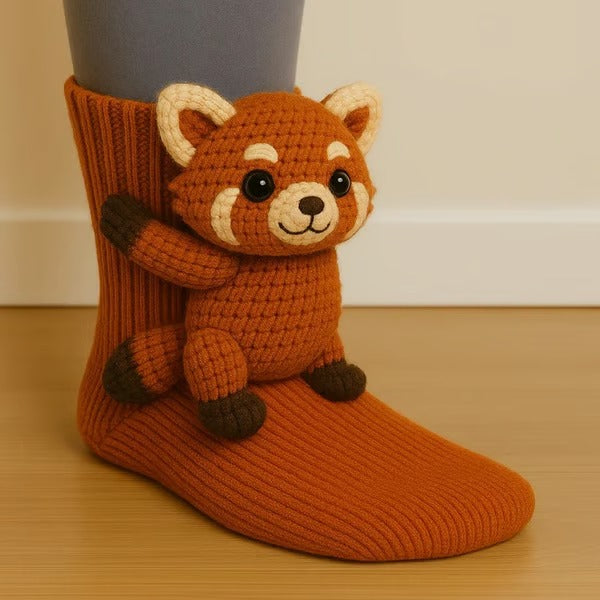 CuteStep - Șosete Tricotate Cu Animale