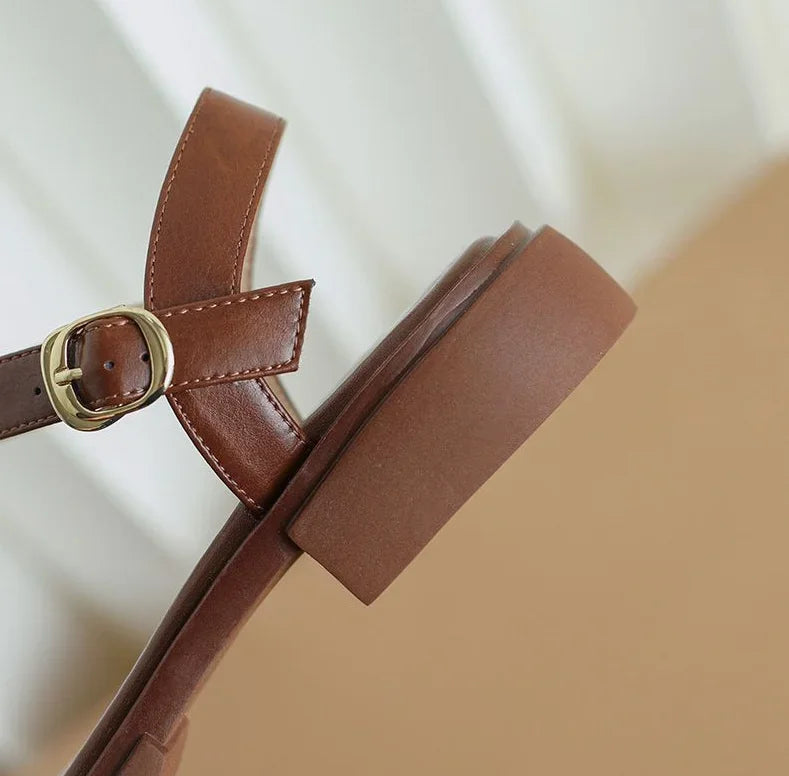 Ricci - Sandale Casual Din Piele