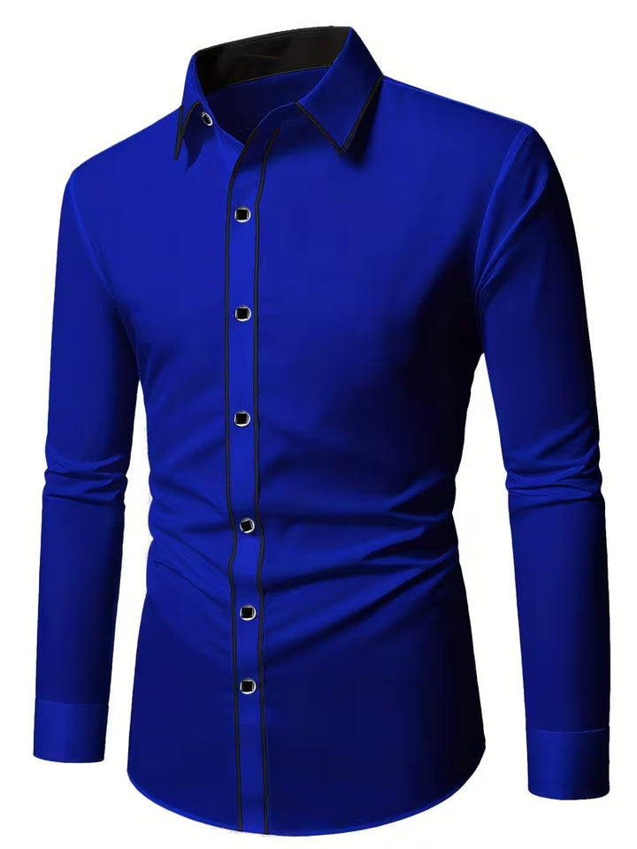 Daven - Cămașă Afaceri Casual Slim Fit