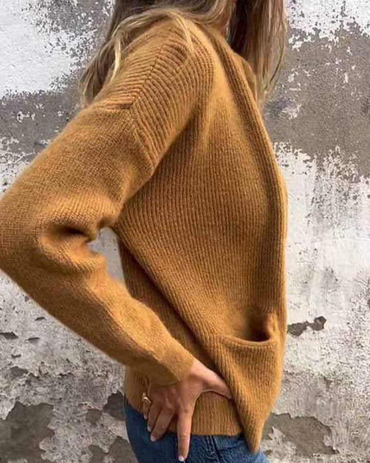 Marsha - Cardigan De Toamnă Cu Fermoar