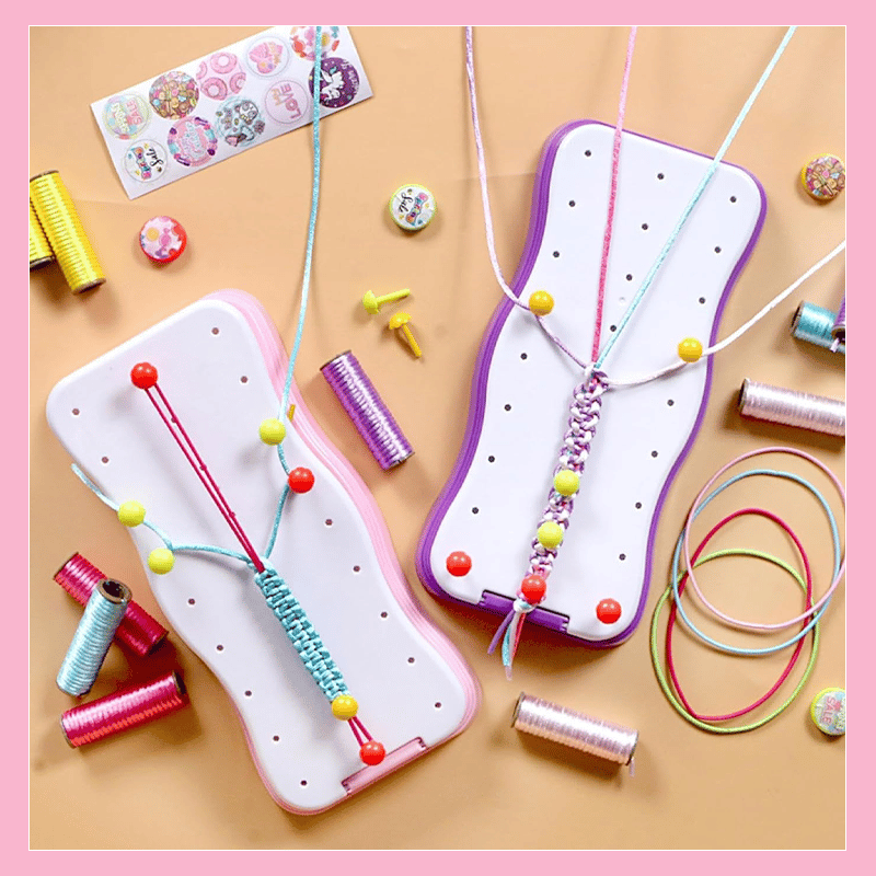 CharmCraft - Set Pentru împletit Manual Frânghii
