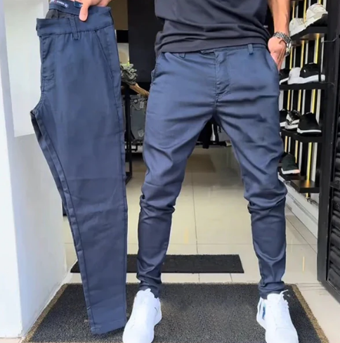 Boret - Pantaloni Casual Croială Subțire