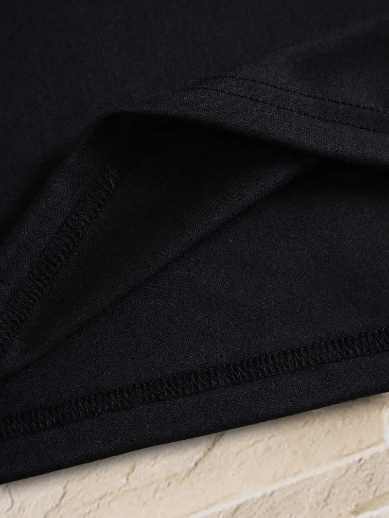 Fraga - Tricou Elegant Cu Mâneci Scurte