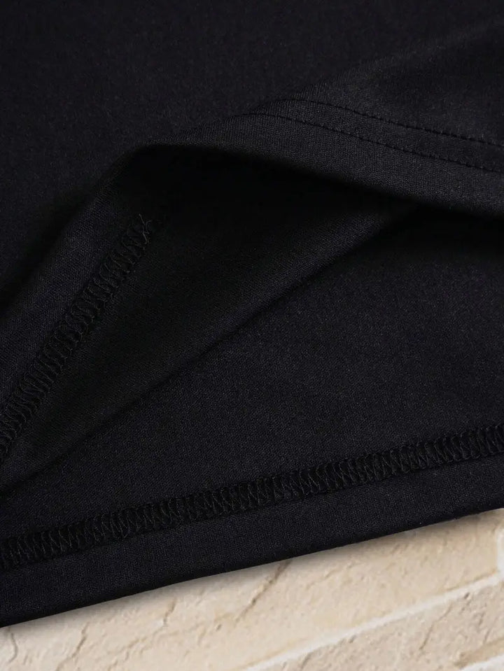 Fraga - Tricou Elegant Cu Mâneci Scurte