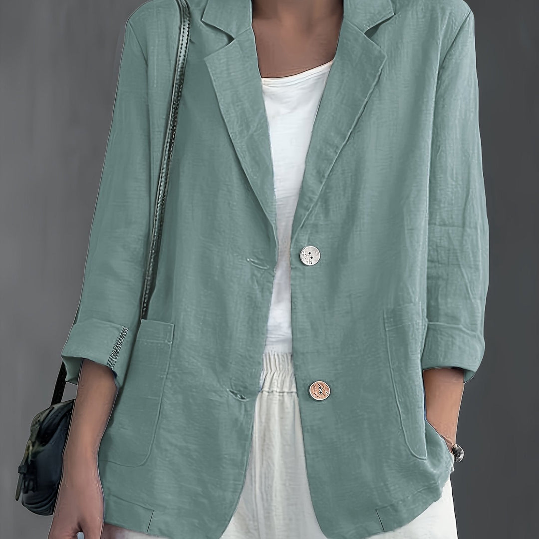 Jayde – Blazer Elegant Din Bumbac