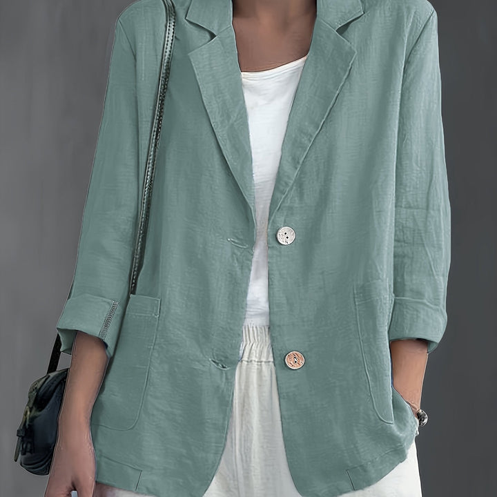 Jayde – Blazer Elegant Din Bumbac