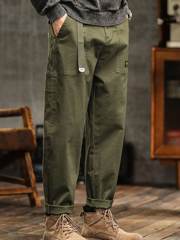 Rasmus - Pantaloni Cargo Eleganți Cu Buzunare