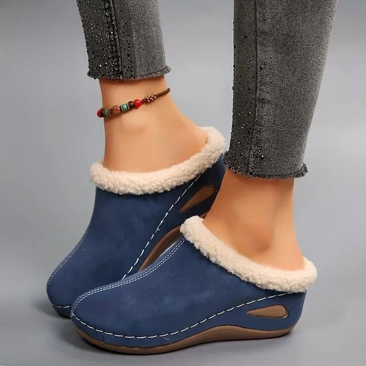 Lirona - Mocasini Confortabili Fără șireturi Cu Căptușeală Din Fleece