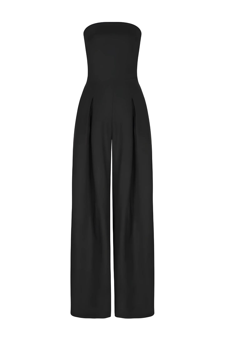 Meredith – Salopetă Elegantă Fără Bretele