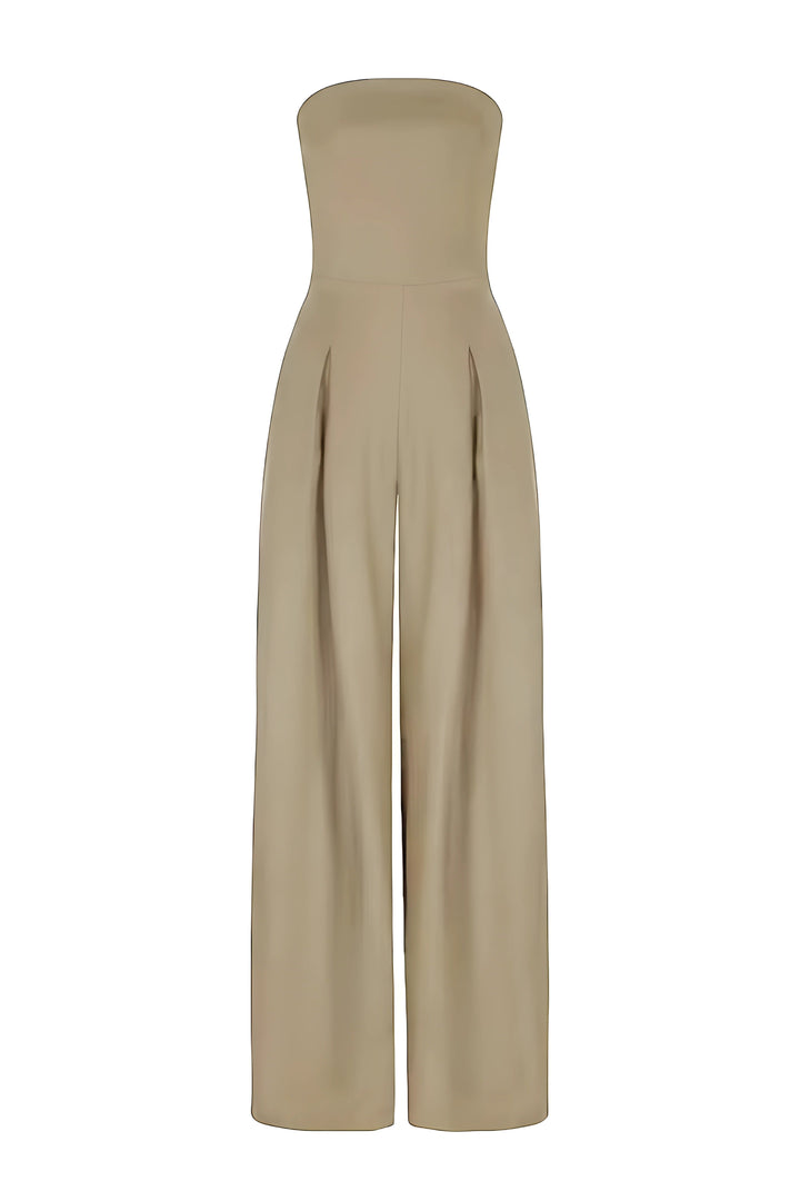 Meredith – Salopetă Elegantă Fără Bretele