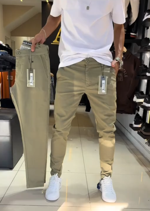 Tywin - Pantaloni Confortabili Cu Buzunare Laterale