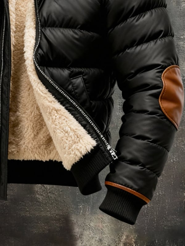 Desailly - Jacheta Elegantă cu Mâneci Lungi și Fermoar