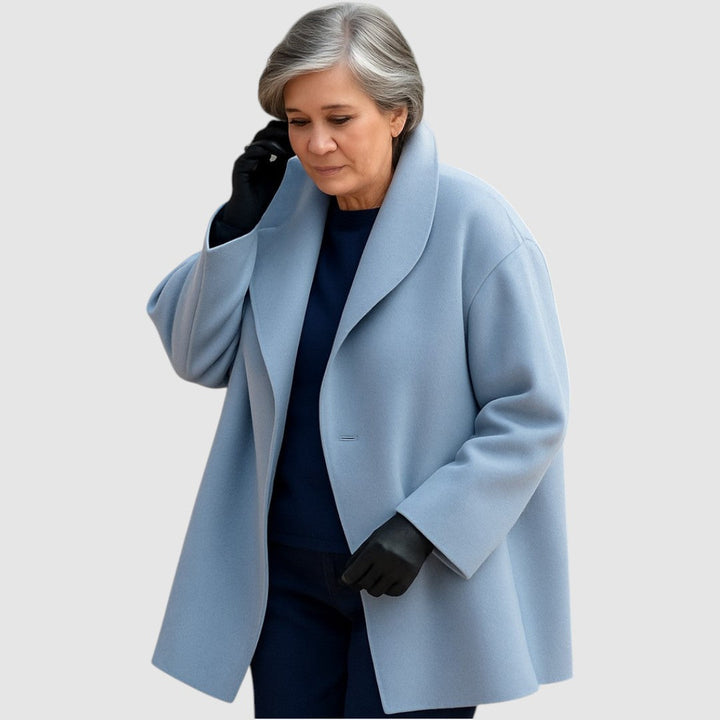 Plesette - Palton Din Lână Cașmir Vântîntrerupător