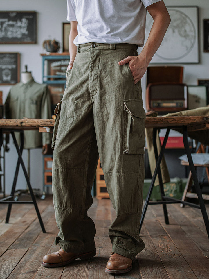Ibrahim - Armată M-47 Eșapament Twill Pantaloni