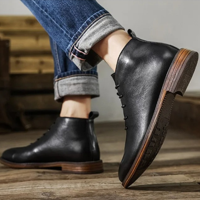 Morgan - Cizme Confortabile Din Piele