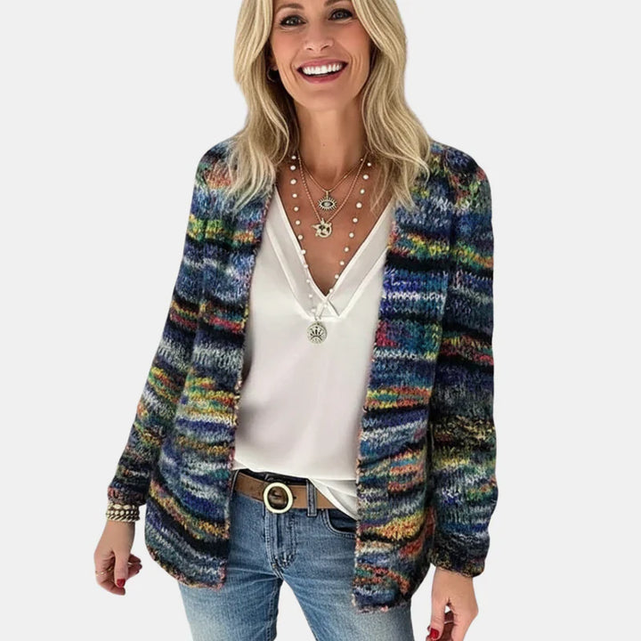 Kimbella - Cardigan Deschis Elegant și Confortabil