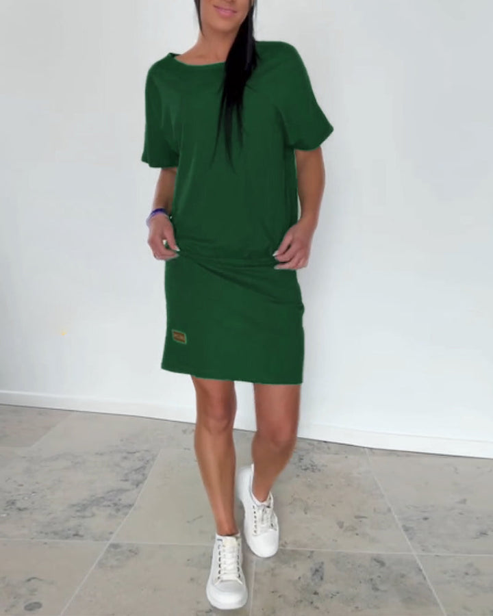 Ulrika - Rochie Mini Cu Mâneci Scurte