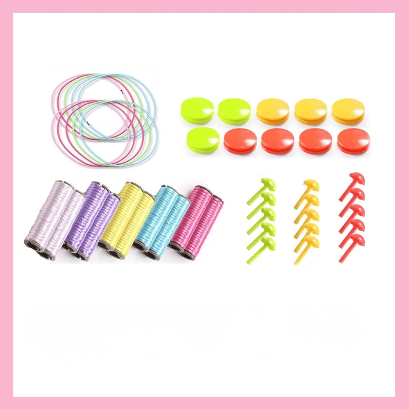 CharmCraft - Set Pentru împletit Manual Frânghii