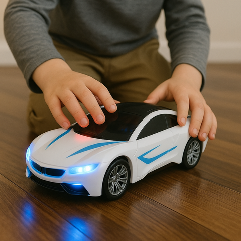 RoboRacer - Jucărie Transformabilă 2-In-1, De La Mașină La Robot