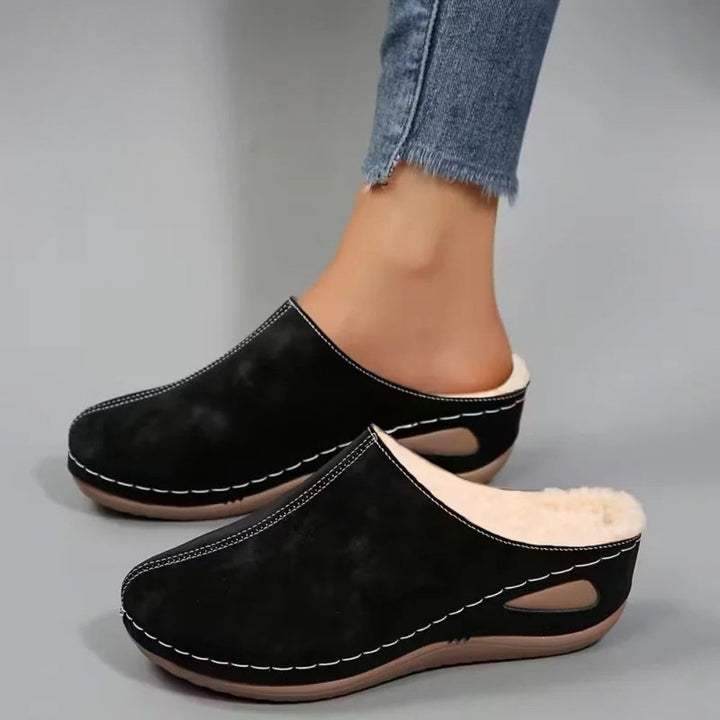 Lirona - Mocasini Confortabili Fără șireturi Cu Căptușeală Din Fleece