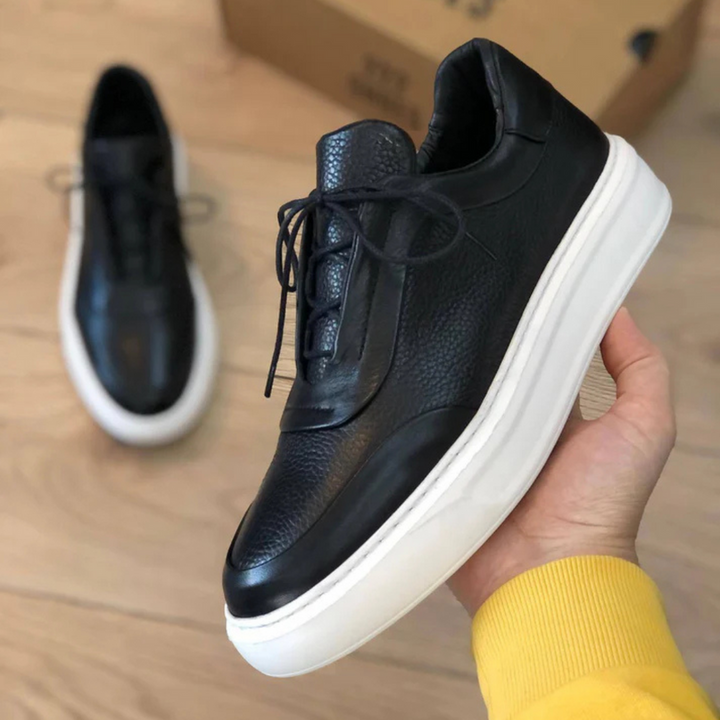 Corentin - Adidași Din Piele Cu Talpă Groasă
