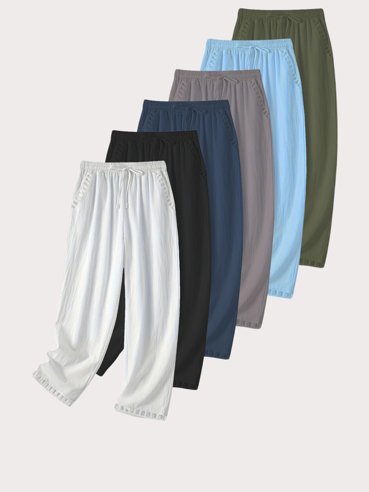 Tracey - Contrastul Trim Pantaloni Tăiați