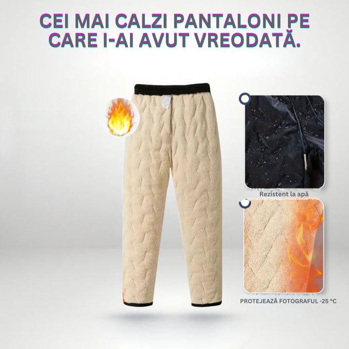PolarPants - Pantaloni Termo Din Fleece Unisex