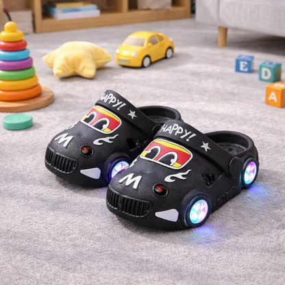 KidVroom - Papuci LED Pentru Copii cu Roți și Curea Luminoase