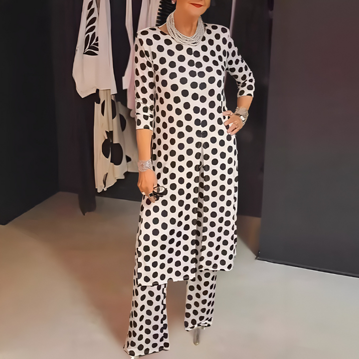 Maryse - Setează Din Două Piese Cu Buline Vesele