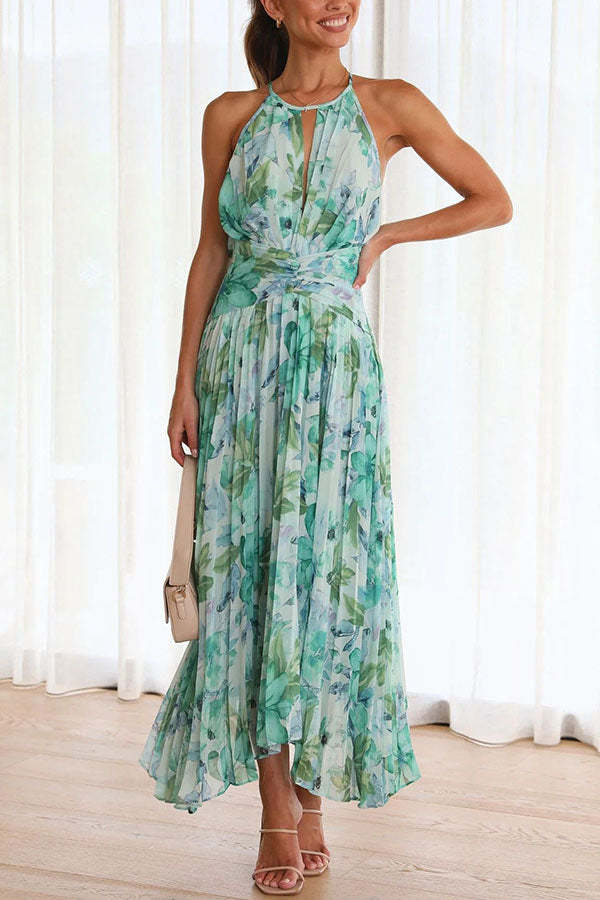 Aloysia - Rochie Maxi Cu Imprimeu Floral