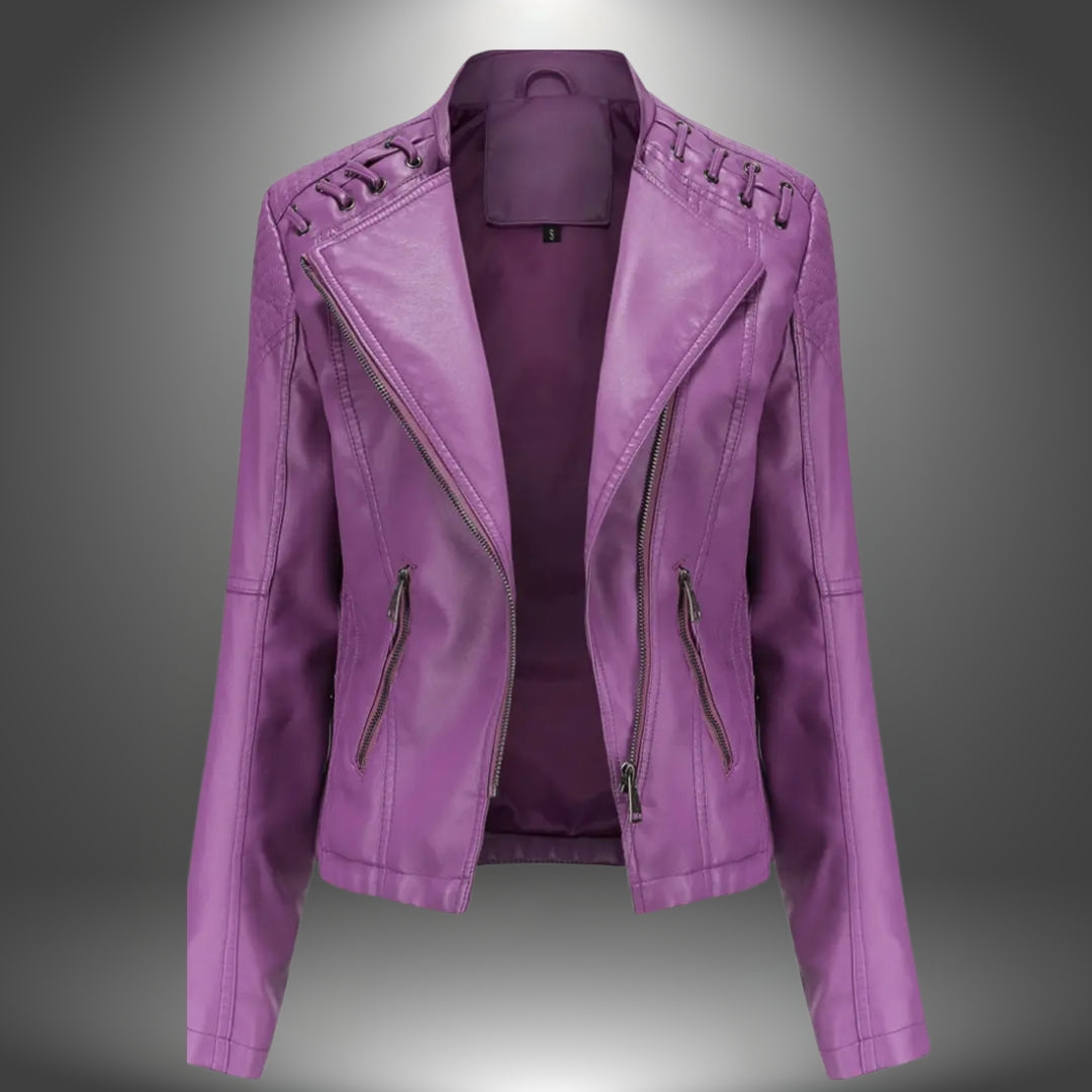 Lilia - Jacheta Din Piele Primă