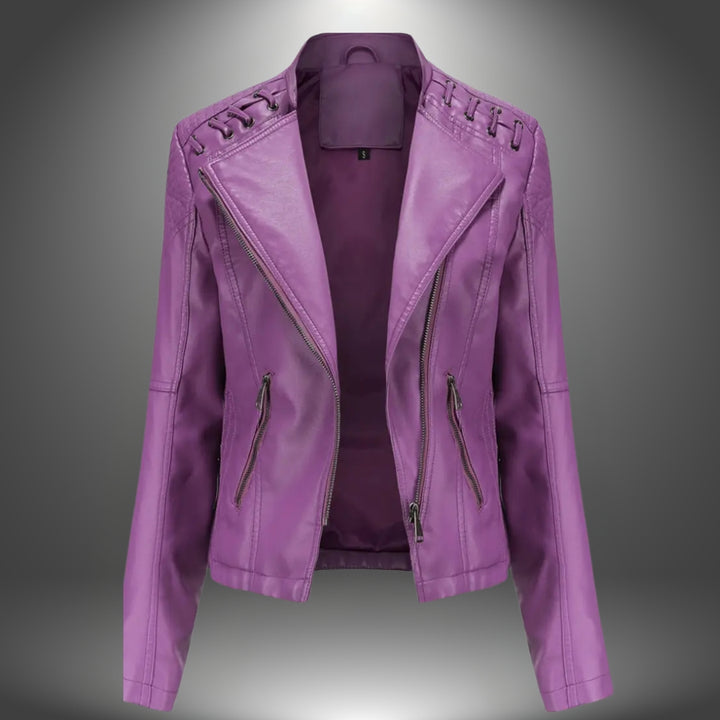 Lilia - Jacheta Din Piele Primă