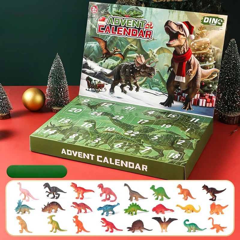 DinoFun - Calendarul Adventului de 24 de Zile Plin de Surprize
