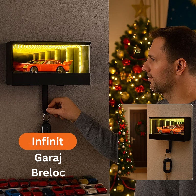 NeonMirror - Breloc Infinit Garaj