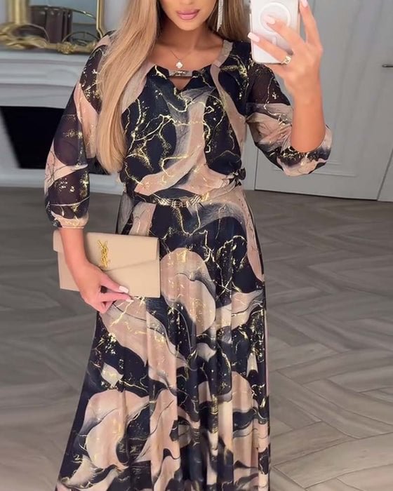 Eithne - Rochie Elegantă Din șifon