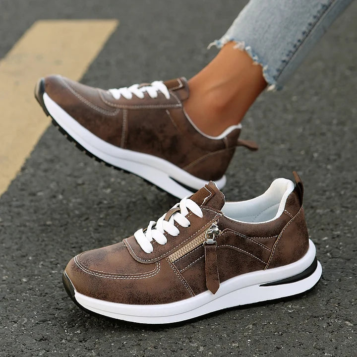 Maila - Adidași Confortabili Cu Fermoar Lateral