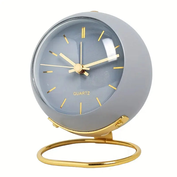 NordAura - Ceas De Birou Slențios Inspirat Din Stilul Nordic Pentru Decorul Casei