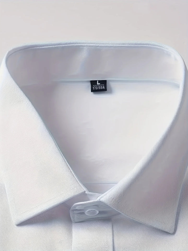 Byron - Cămașă Elegantă Cu Mâneci Lungi și Nasturi