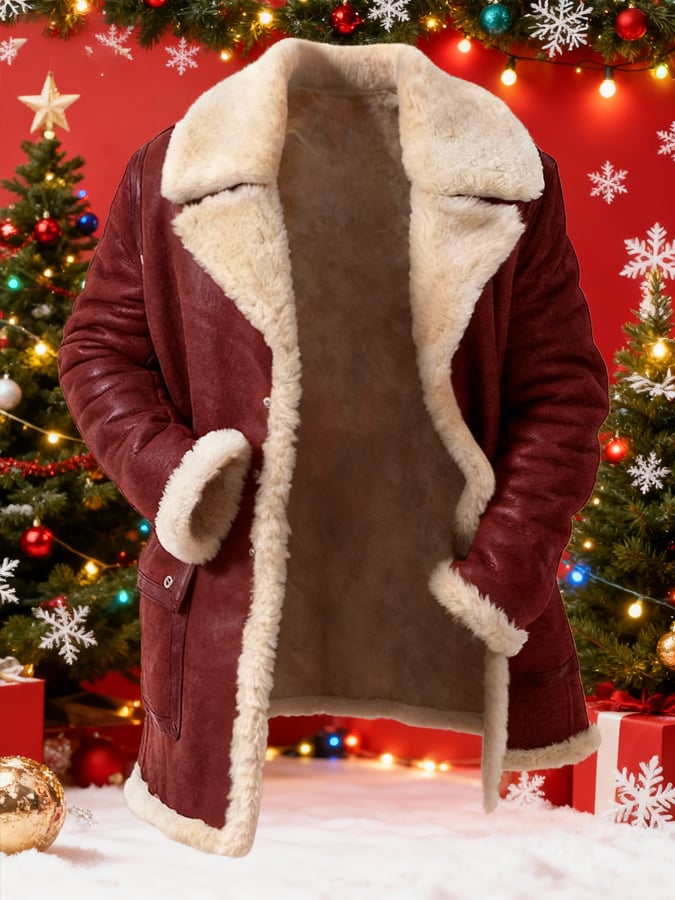 Wojciech - Jachetă Călduroasă Din Pluș Gros