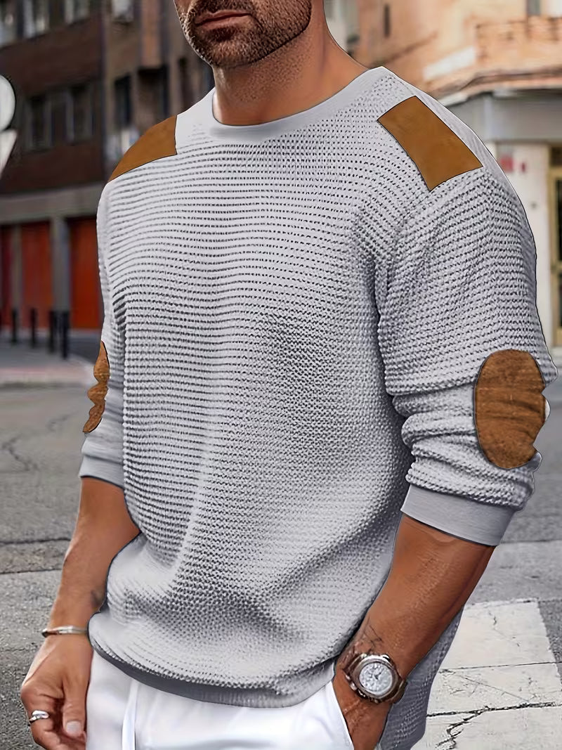 Joaol - Hanorac Casual Din Tricot Tip Waffle