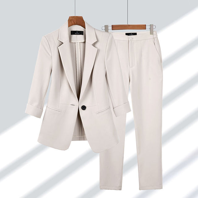 Viktoriya - Setează Blazer Si Pantaloni Din Două Piese