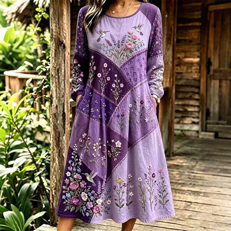 Voletta – Rochie Elegantă Cu Imprimeu Floral