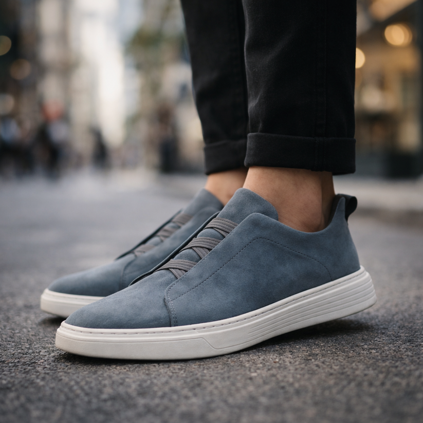 Derek - Adidași Eleganți Din Piele întoarsă