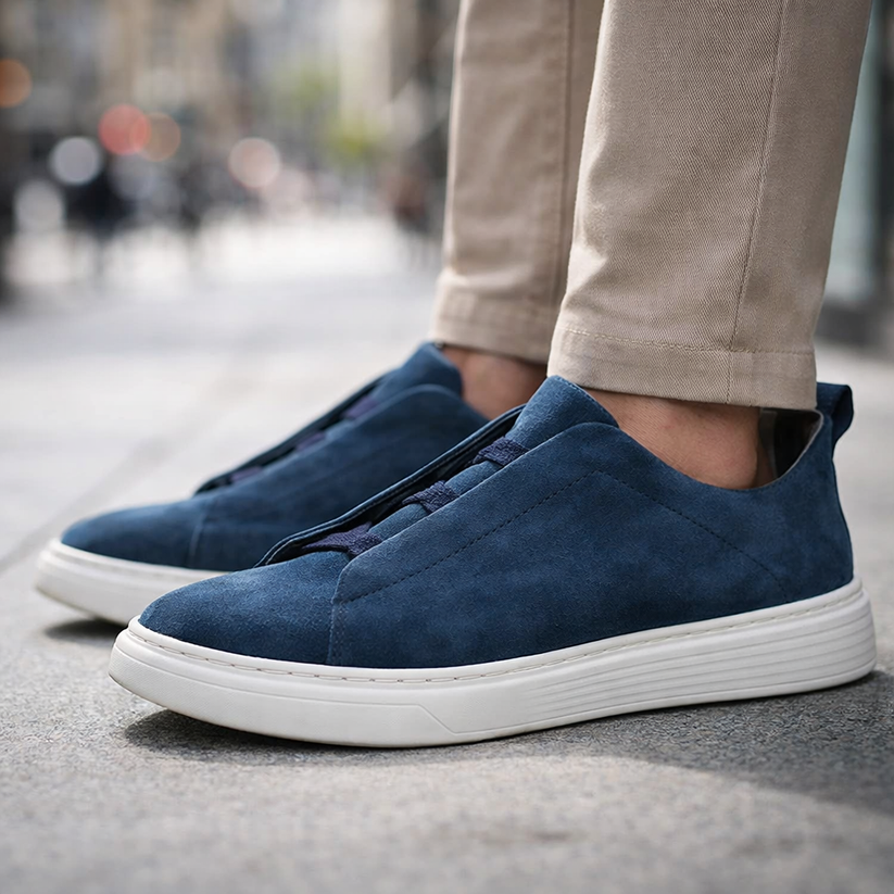 Derek - Adidași Eleganți Din Piele întoarsă