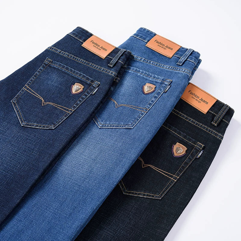 Elijah - Blugi Clasici Din Denim