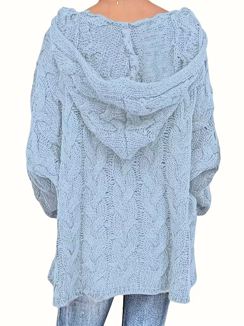 Miette - Pulover Informale Cu Mâneci Lungi Din Tricot