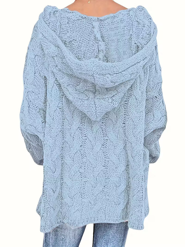 Miette - Pulover Informale Cu Mâneci Lungi Din Tricot