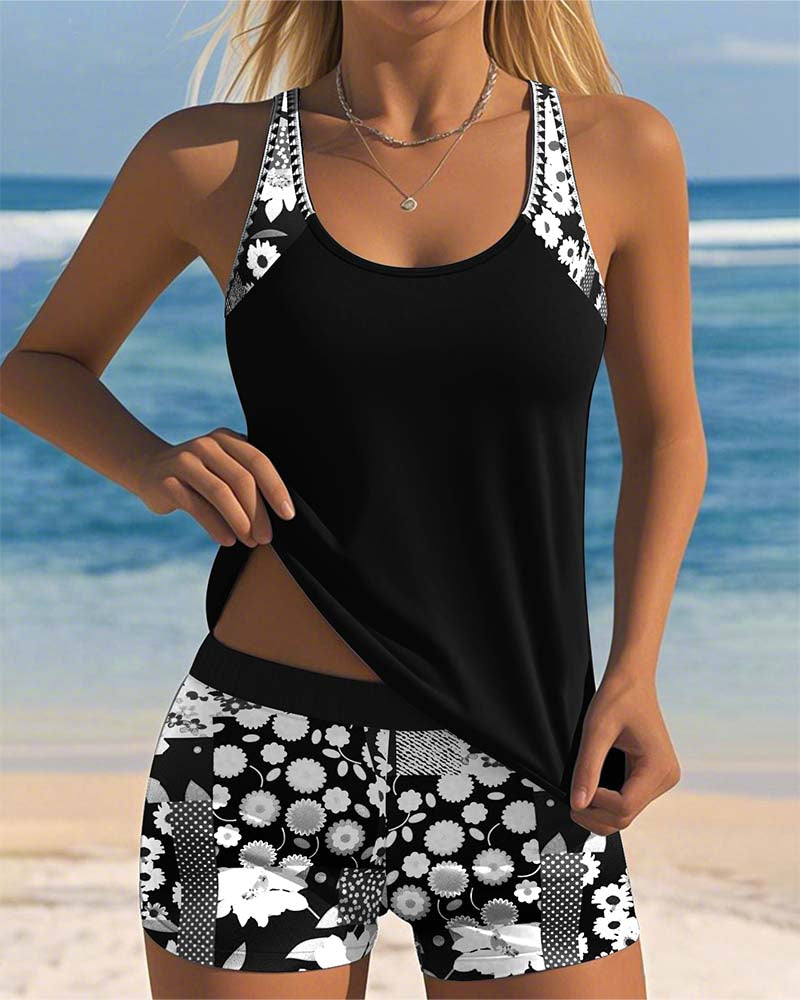 Maritta - Costum De Baie Imprimat Din In