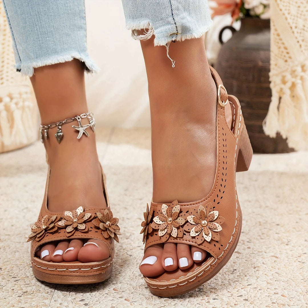 Haisley - Sandale Elegante cu Toc Inalt