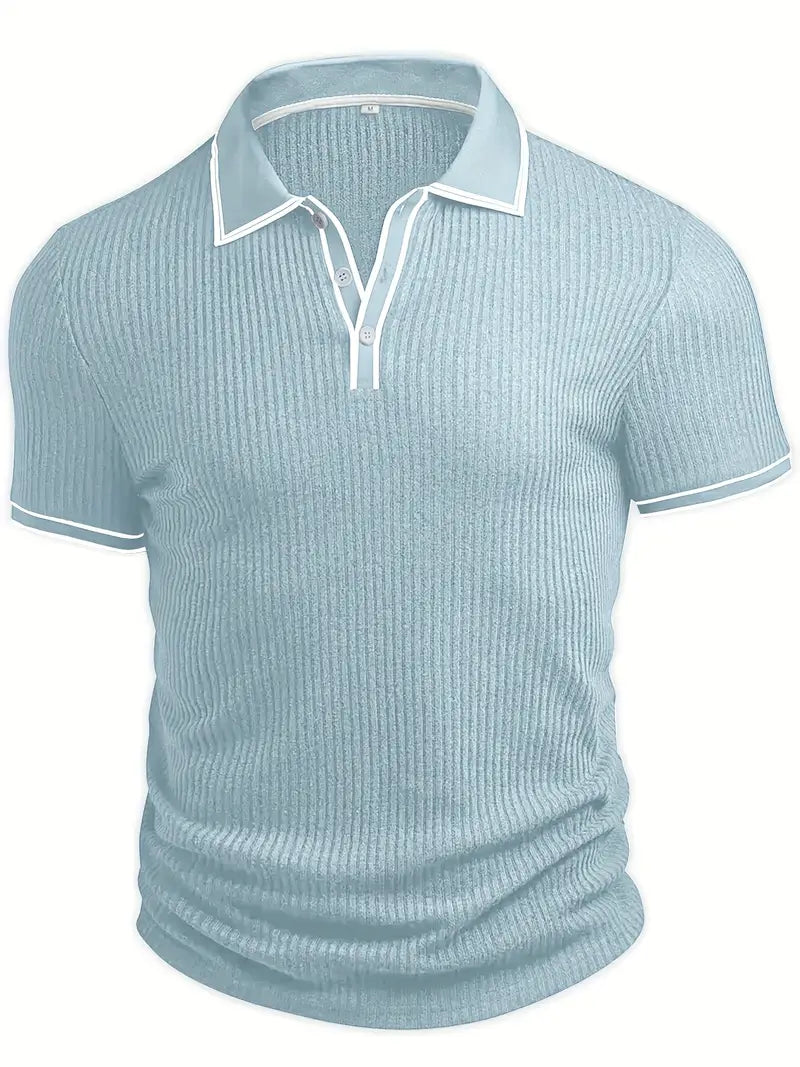 Orestis - Polo Elegante Cu Mâneci Scurte
